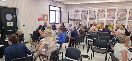 Attendees sit during the ILC Annual International Conference