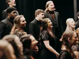 Roberts Wesleyan University Chorale Singing Together